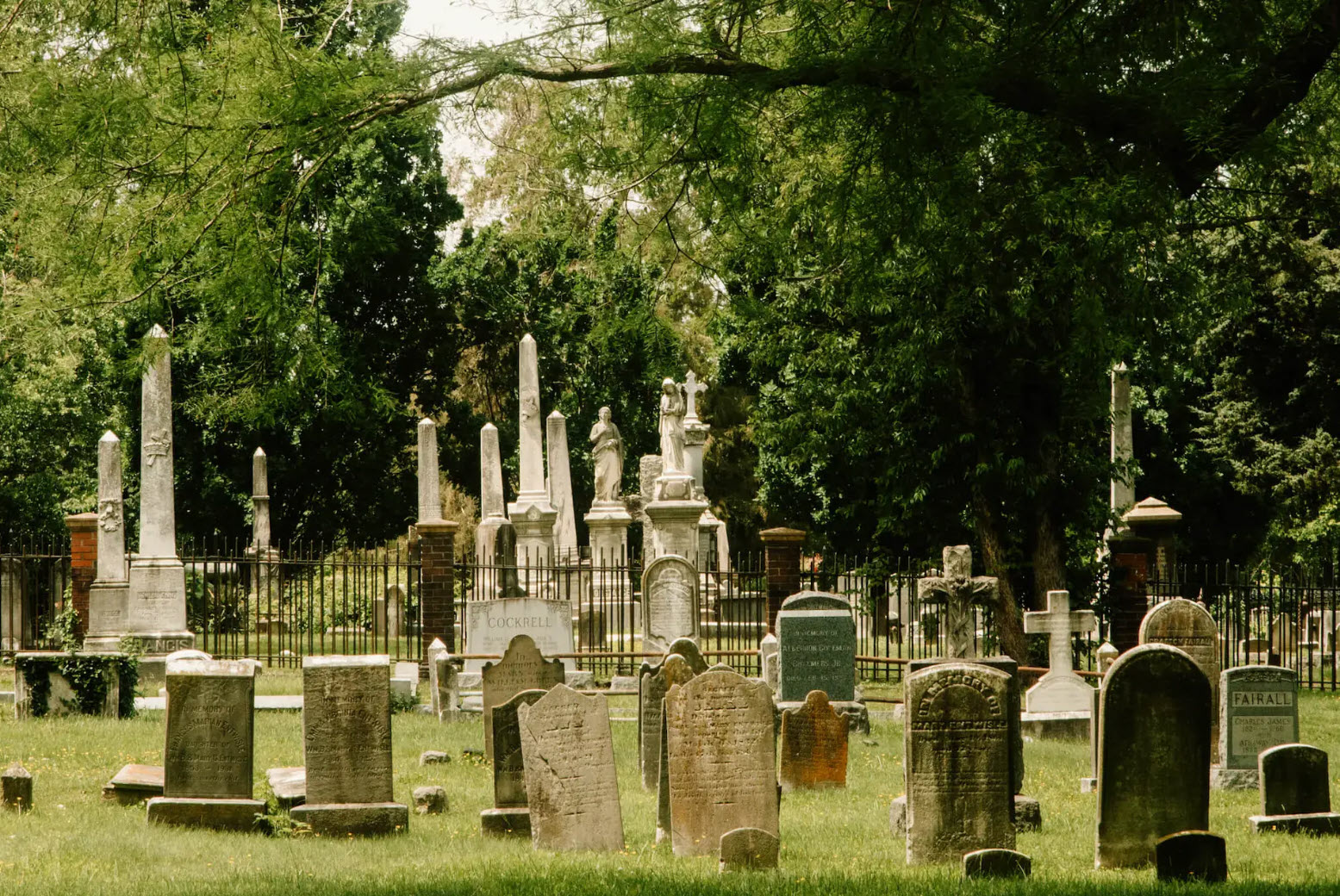 The Wilkes Street Cemetery Complex tour